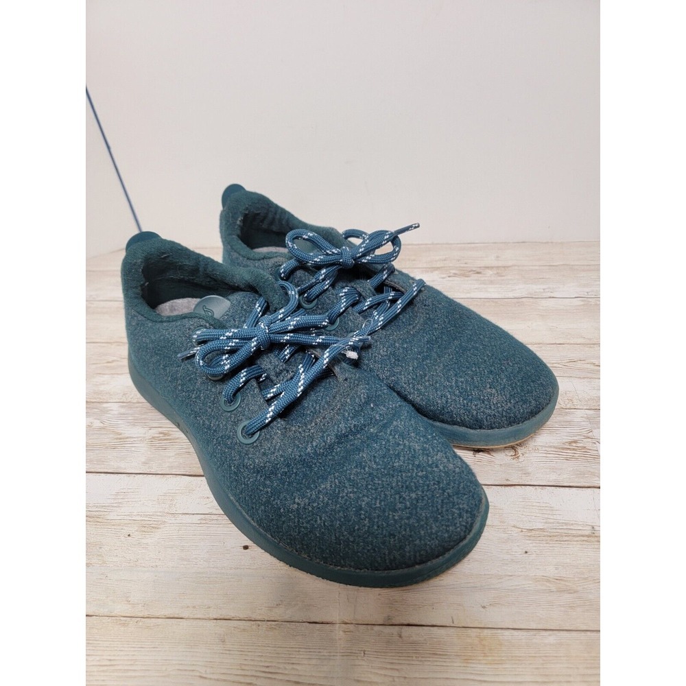 Allbirds Women's‎ Wool Runner-Up Mizzle Deep Emerald Green Size 9, UK 6-6.5